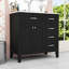 Ensemble de meuble-lavabo simple autoportant avec comptoir en céramique et grand rangement Cliftina-1747595518