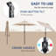 Cemil 225cm Market Parasol-1612975335