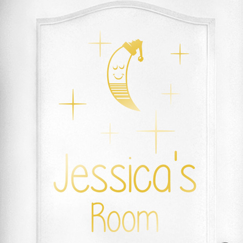 Wall Decal, Shiny Gold