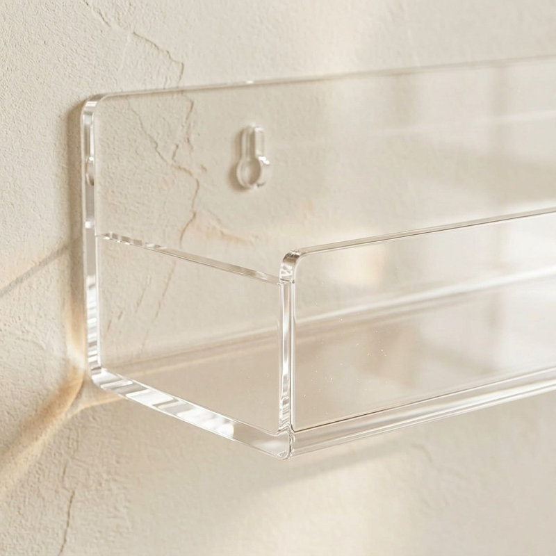 4 Piece Acrylic Floating Shelf