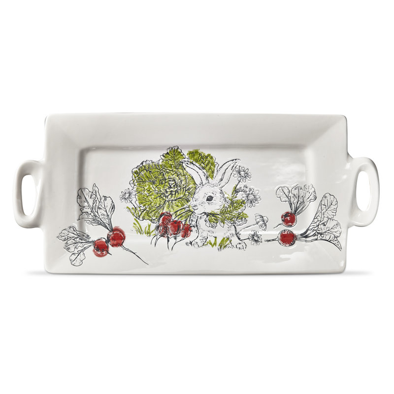 Munching Bunny Rect Platter