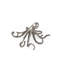 Louvenia Antiqued Silver Resin Octopus Tabletop Sculpture-95261428