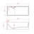 67" Freestanding Rectangular Bathtub With Ergonomic Backrest