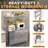 Stainless Steel Table With Cabinet 40"X20" Prep Table
