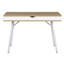Bureau d'ordinateur moderne avec rangement en bois de pin moderne | Idée de cadeau