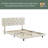 Ipsa Upholstered Platform Bed-1726564769-1726564768