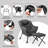 Mumtas Upholstered Armchair with Ottoman-674671541