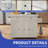  Kitchen Island With 2 Chairs, Foldable Tabletop On Wheels, Large Storage Cabinet & Drawers