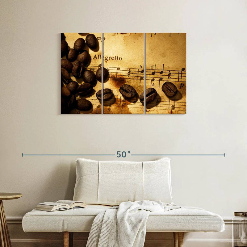 Yarlin Coffee Music, 24" H x 38" W