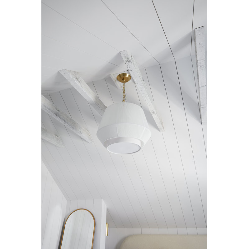 Debi 1 Light Pendant, 18" W
