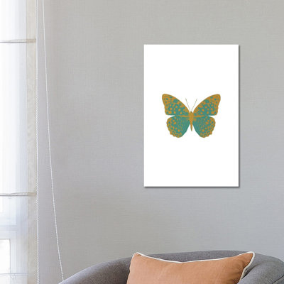 Green Butterfly by Orara Studio - Wrapped Canvas Gallery-Wrapped Canvas Giclée