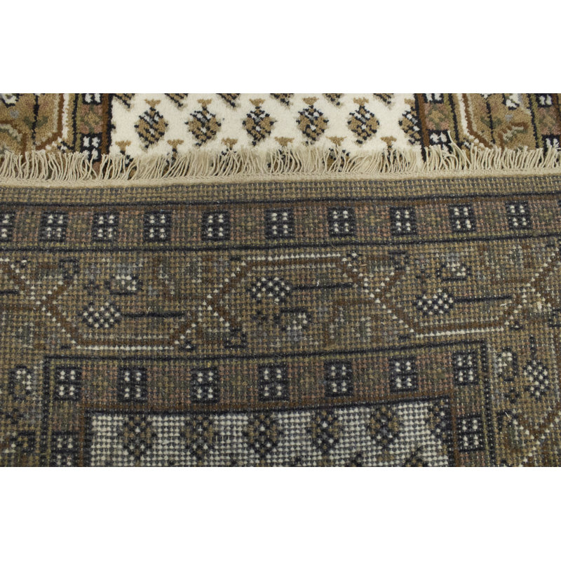 Tapis de couloir crème Indo-Botemir