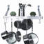 Gourmet USA Handcrafted Wall Mounted Pot Rack-993737792-1066920926