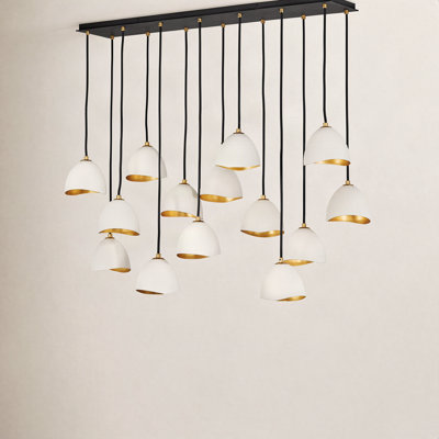 Cotter 14 - Light Dimmable Geometric Chandelier