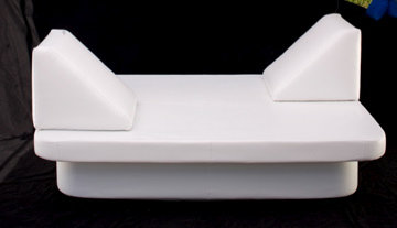 Lean Lumbar Pillow Cover & Insert, Chill White