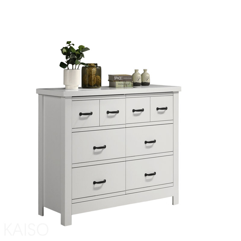 Commode 6 tiroirs 51 "blanche