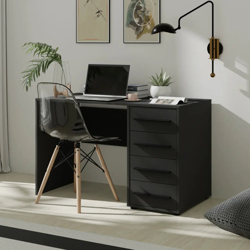 Stralka Writing Desk, Black