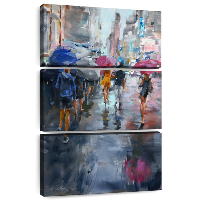 Sireci It's Raining, 32" H x 20" W