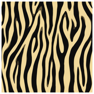 Zebra Print Pattern Comforter