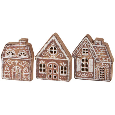  Gingerbread Village Chunky Sitter Set