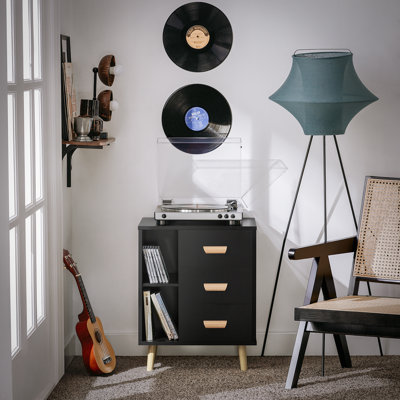 Rousseau 48cm W Bedside Table