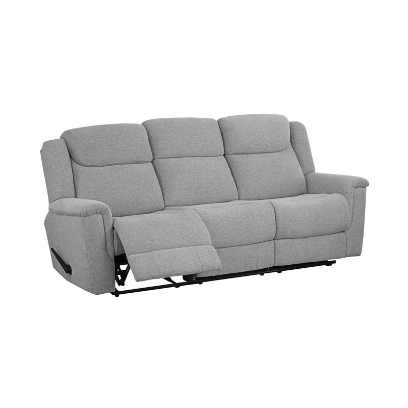 Canapé double inclinable, gris, Canapé