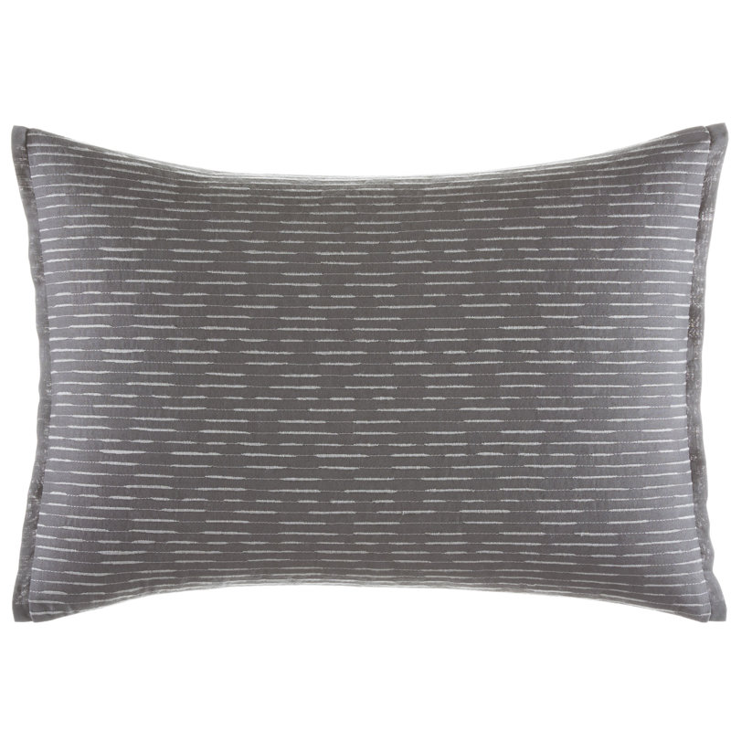 Vera Wang Burnished Quartz Cotton Throw Pillow