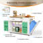 93 cm W Kitchen Island with Top-131255779