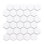 HoneyComb 12" x 12" Porcelain Mosaic Wall & Floor Tile