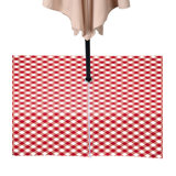 Gingham Check Water Repellent Round Tablecloth