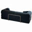 Canapé à compression, canapé-lit convertible au sol avec support pour dossier, canapé-lit futon confortable, tissu en velours côtelé, pour le salon et la chambre à coucher-517916497