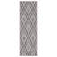 Tapis gris à motif géométrique Ammundsen-236171368