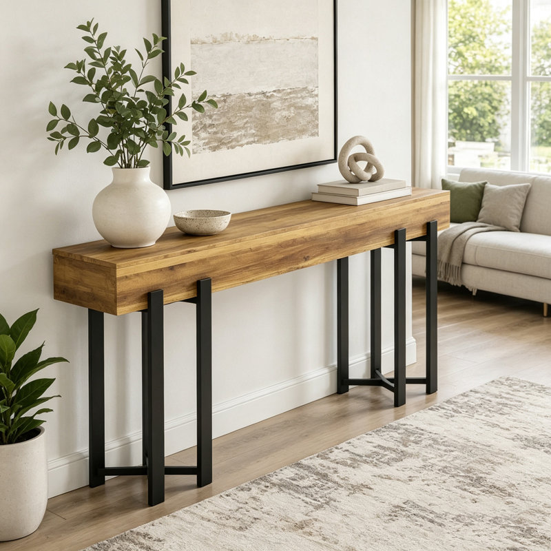 Office Display Shelf,Modern-Style Console Table