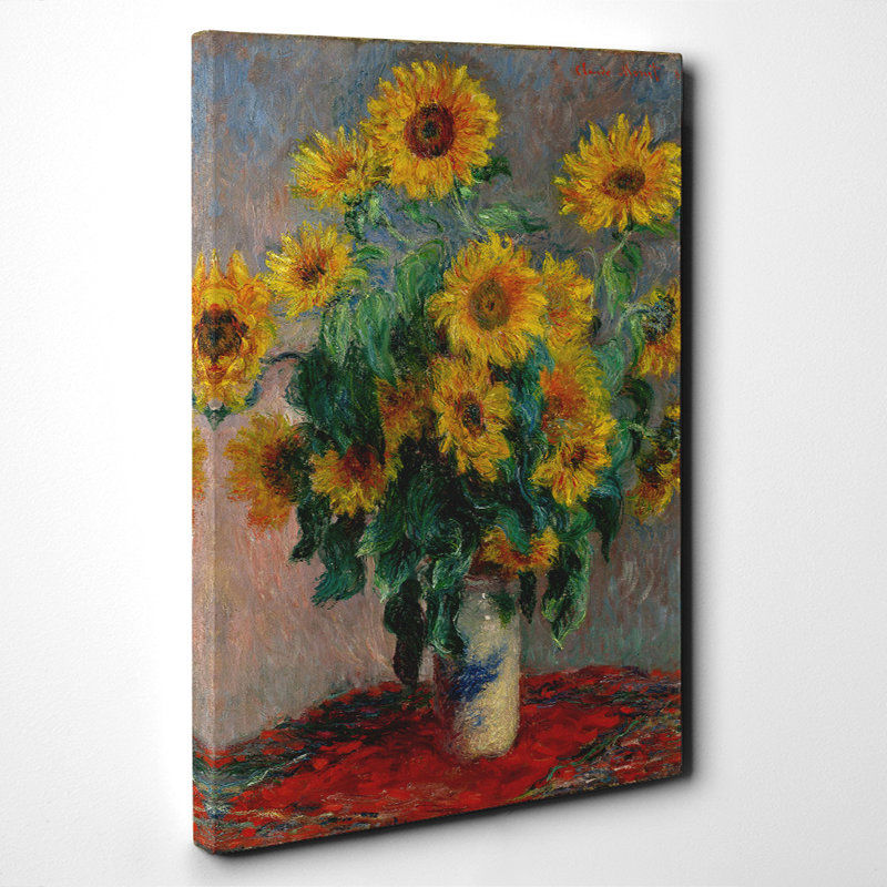 Claude Monet - Wrapped Canvas Painting, 100cm H x 70cm W
