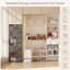 Système de rangement modulaire l 20,20 po - l 98,84 po