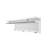 Esyspot Metal Powder Coating Hook Wall Mounted With Shelf In White-19070718