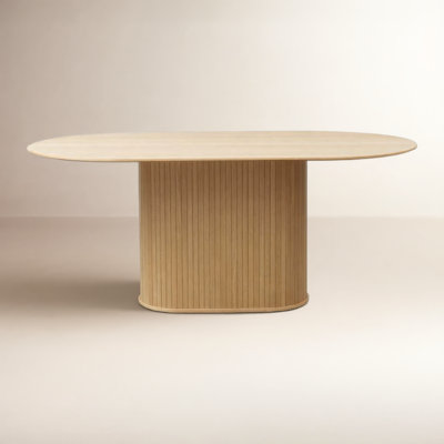 Iris 71'' Oval Dining Table