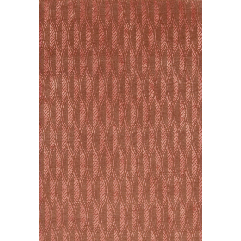 Modern Tibet Hand Knotted Geometric Area Rug