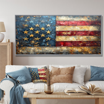 Drapeau des États-Unis, «Emancipation Proclamation I», art mural États-Unis