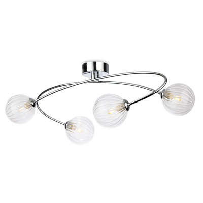 Glass Flush Mount