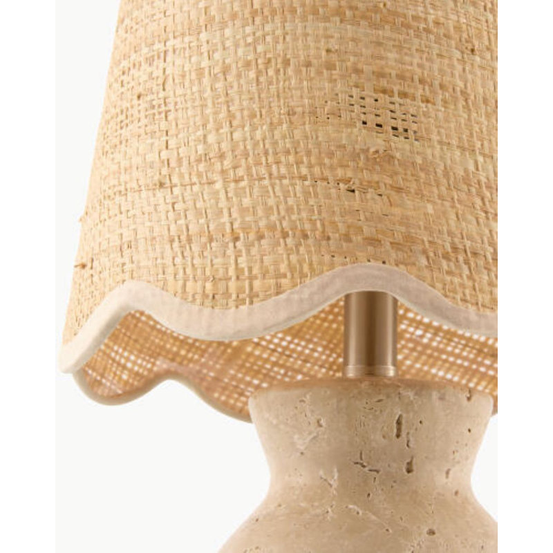 Allexandria Table Lamp, Brown