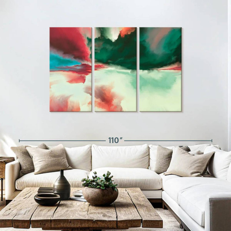 Avery Cloud Sunset, 48" H x 74" W