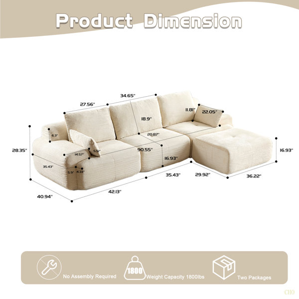 Dimensions du produit
