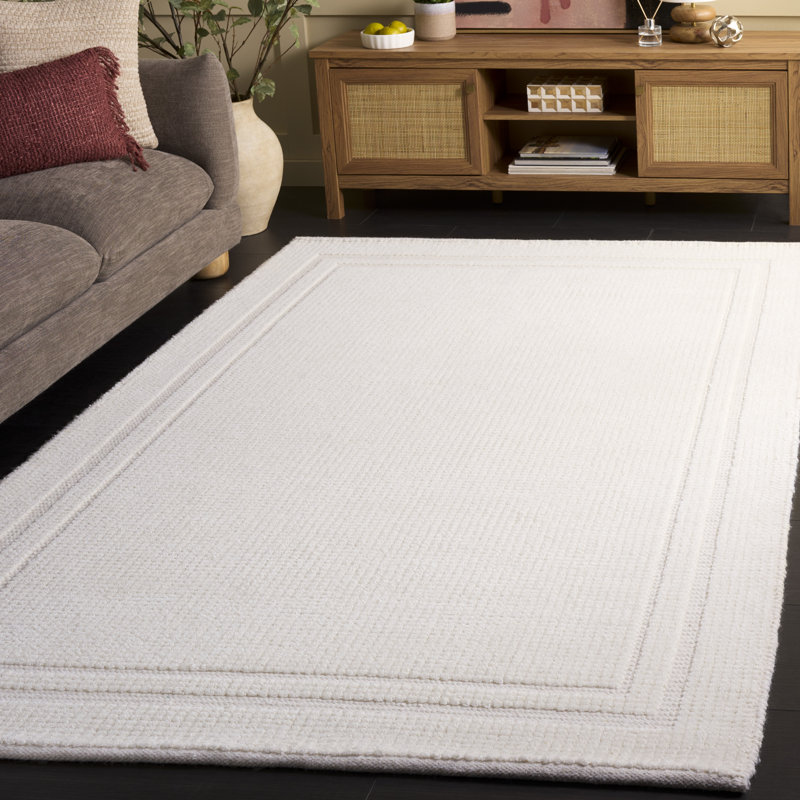 Natura 229 Hand Loomed Wool Geometric Rug, Rectangle 5' x 8'