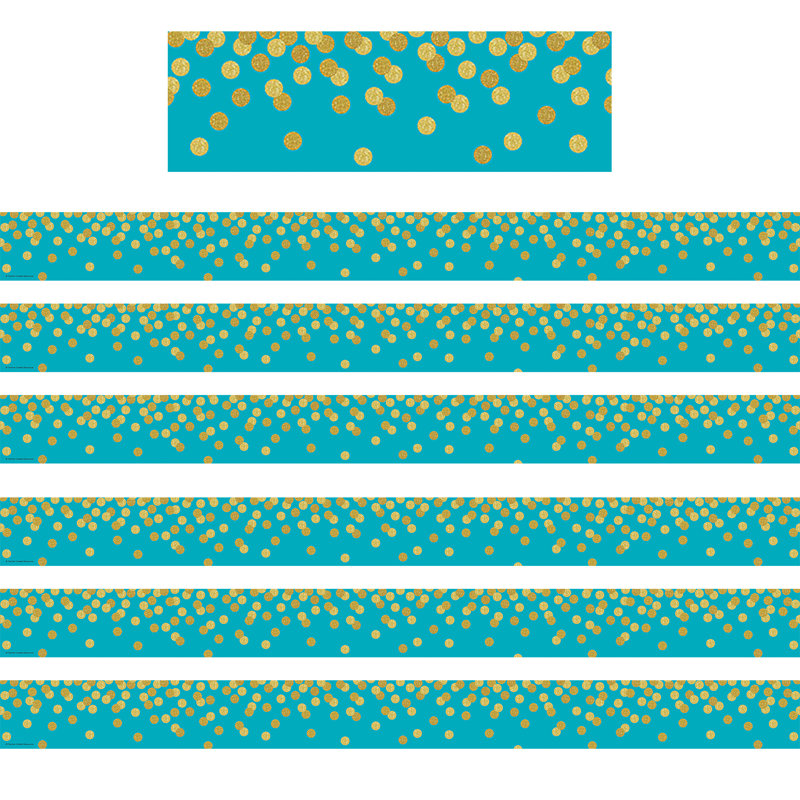 Bordure droite confettis