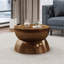Table basse en métal martelé-87584754