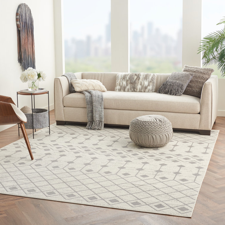 Tapis gris / beige Vigue