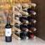 Kenly Tabletop Wine Bottle Rack Brown