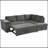 L Shaped Couch with Pull Out Bed and Storage Sectional Sleeper Sofa with Hidden Storage for All Spaces