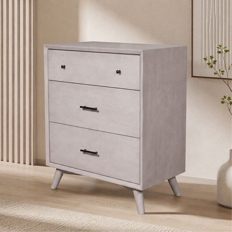 Petite commode 3 tiroirs Mid-Century